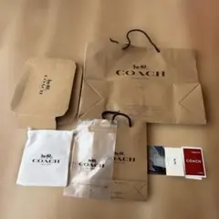 COACH ショップ袋・ポーチ・カードセット