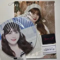 NiziU MIIHI うちわ &タペストリー +トレカ　2セット