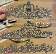 ウエディング　ティアラ、ベール、小物　 ★合計14セット★