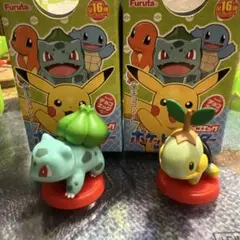 【ポケモン】チョコエッグ 旅立ちの3匹 フシギダネ ナエトル