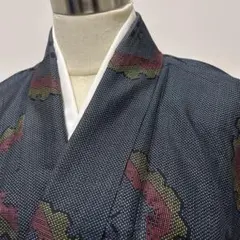 KP1108 大島紬 身丈151cm 着物 正絹