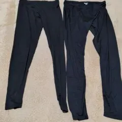 ユニクロ　ヒートテック XLサイズ Lサイズレギンス 2枚セット