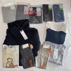 【GU】【UNIQLO】 110cm 秋冬服まとめ売り　11点＋おまけ