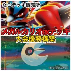 メガルカリオexデッキ ポケカ構築済みデッキのサムネイル
