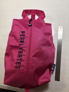 PEARLY GATES ゴルフ シューズケース ピンク