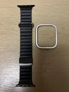 Apple Watchバンド 44-49mm対応 アルミフレームタイプ45mm