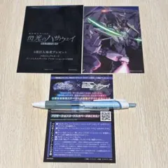 閃光のハサウェイ キルケーの魔女　4週目入場者プレゼント　メカビジュアルカード