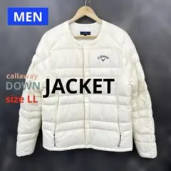 キャロウェイ メンズ 襟なし ダウンジャケット《LL》