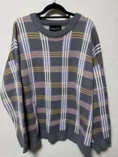 Crunky Raver Check Knit
