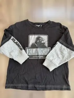 XLARGE ゴリラプリント 長袖カットソー 100