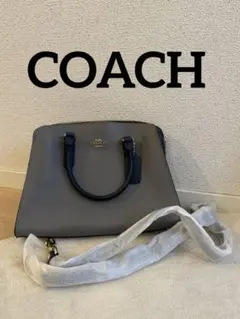 ✨極美品✨コーチ　チャニング キャリーオール　2way レザー　カラーブロック