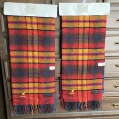 カンゴール タータンチェック柄 マフラー ストール 生地