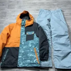 Billabong ビラボン スノーボードウェア スキーウェア 12Y 迷彩