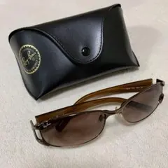 Ray-Ban RB3396サングラス ブラウン ケース付き