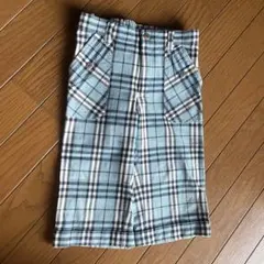 BURBERRY チェック柄 ハーフパンツ 110A