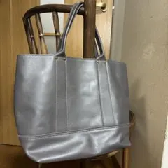 ハンドメイド　革トートバッグ