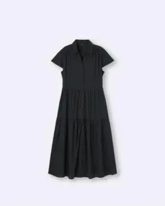 【新品・未使用】GU シャツワンピース 半袖