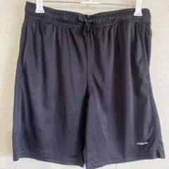 美品⭐️ DriWorks 黒 ハーフパンツ L(10-12) 半パン ジャージ