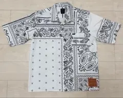 RVCA ルーカ 半袖シャツ ペイズリー柄