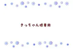 きっちゃん様専用