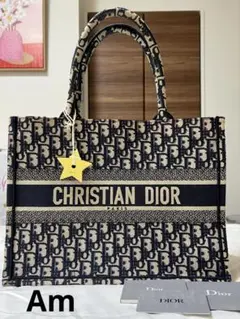 【美品】dior ディオール ブックトート ミディアム（旧スモール）