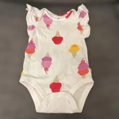 baby gap アイスクリーム柄ロンパース 6-12ヶ月
