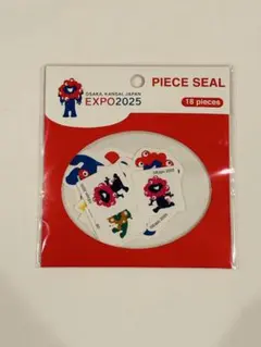 【新品未開封】ミャクミャク　ピースシール　フレークシール　EXPO2025