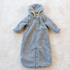 最終処分価格GAP ベビー カバーオール くま耳 フード付き フリース 訳あり