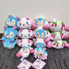 【14個セット】初音ミク×シナモロール 桜ver. ぬいぐるみ マスコット