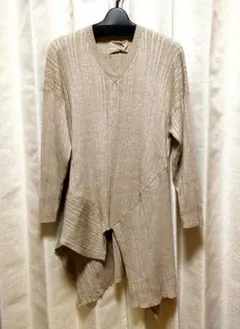 オズモーシス　アシンメトリーニット