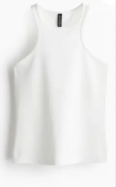 H&M DIVIDED タンクトップ ホワイト Mのサムネイル