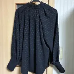 【最終値下げ】SHIPS 長袖ボウタイブラウス