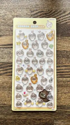 ボンボンドロップシール　ちいかわ　うさぎ