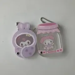 【サンリオ】ベビーデザインシリーズ アクリルキーホルダー クロミ＆マイメロ