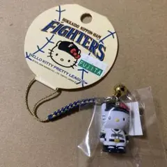 ハローキティ キティちゃん FIGHTERS ご根付け ストラップ