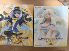 麻雀ファイトガール アンコク・ミツバ ダブリエル フィギュア 2体