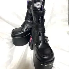 訳あり❣️YOSUKE❣️厚底❣️ブラック❣️ブーツ❣️y2k❣️希少サイズ❣️26センチ❣️