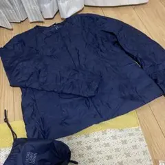 ウルトラライトダウン ネイビー L