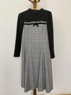 M'S GRACY 長袖チェックワンピース 38