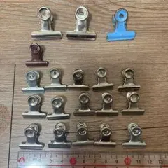 バインディングクリップ 16個セット