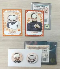 本日限定価格 ゴールデンカムイ どうぶつフォーゼ 鶴見 缶バッジ ブロマイド