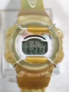 希少】G-SHOCK DW-520 スケルトンイエロー クリア ヴィンテージ - メルカリ