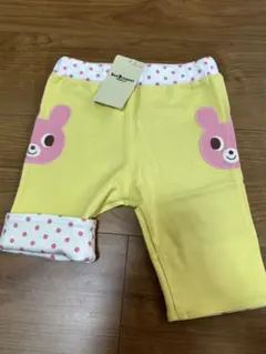 HOT BISCUITS ウサギ柄 6分丈パンツ 90のサムネイル