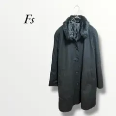 ロング黒コート