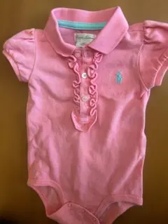 Ralph Lauren ポロ ロンパース ピンク 6M