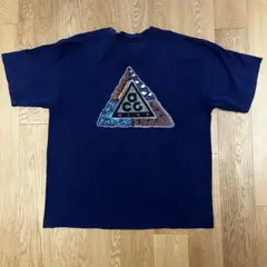 【美品】ビンテージ 90's NIKE ACG Tシャツ 紺色 Lサイズ