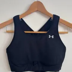 【新品未使用】UnderArmourスポーツブラ (Lサイズ) 黒