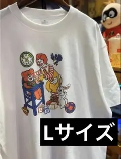 マック　ロナルド・マクドナルド パロディ Tシャツ Lサイズのサムネイル