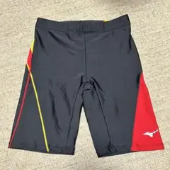 Mizuno 競泳水着 Sサイズ 黒/赤/黄