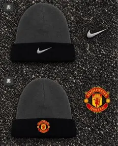 00s NIKE Manchester United beanie Y2K 古着